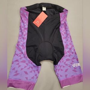 Womens Vebe High Waist Bike Shorts